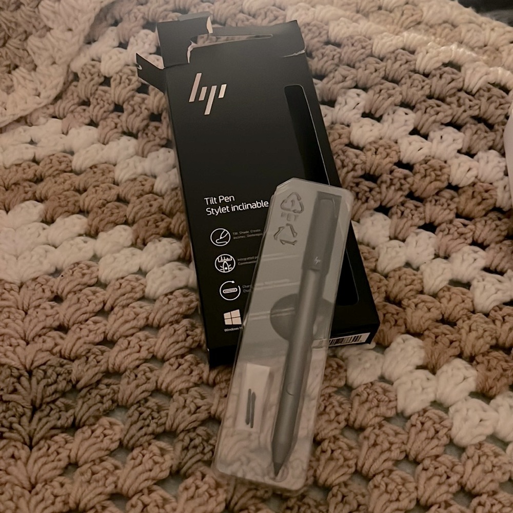 NEW • HP Tilt Pen Stylus (Box opened; never used)